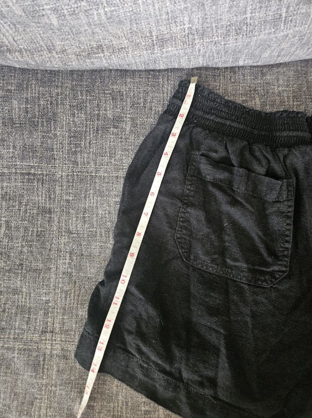 Briggs New York Linen Blend Pull-On Summer Shorts. Medium - Picture 7 of 8